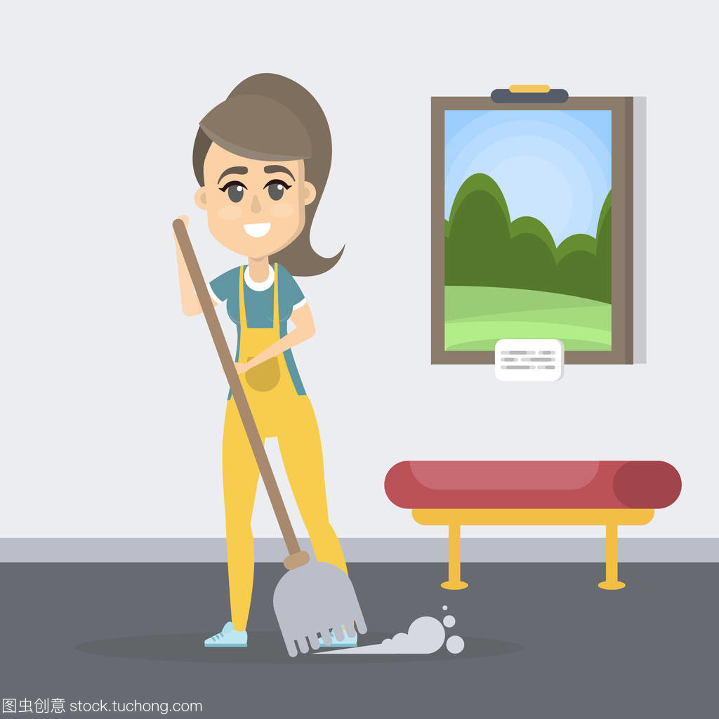 女人從清潔服務(wù)